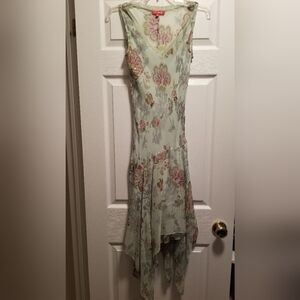 Derhy Handkerchief-style Midi Dress Size M